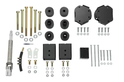 Van Compass - 7036-KIT | Van Compass Striker 2 Inch Lift Kit - FRONT ONLY (2019-2022 Sprinter 2500, 3500 2WD)