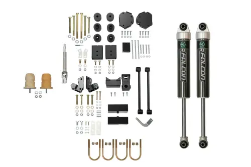 Van Compass - 7173-L-NS | Van Compass Stage 4 System 2 Inch Lift | No Struts (2019-2024 Sprinter 2500 2WD | Under 7500 LBS)