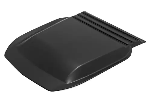 Rough Country - HS10010 | Rough Country Hood Scoop Chevrolet Silverado 1500 (2019-2024) | Flat Black