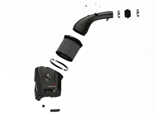 aFe Power - 51-76008 | AFE Power Momentum GT Cold Air Intake System w/ Pro DRY S Filter 2009-2024 Land Cruiser (J70) V6-4.0L