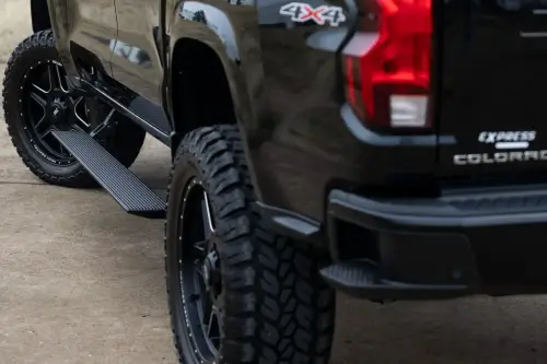 Rough Country - PSR92010 | Rough Country Power Retractable Running Boards With LED Lights (2015-2024 Colorado, Canyon 2WD/4WD | Crew Cab)