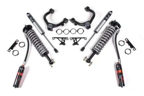 BDS Suspension - BDS770FDSC | BDS Suspension 2 Inch Lift Kit With Fox 2.5 Coil-Over For Chevrolet Silverado / GMC Sierra 1500 4WD (2019-2024) | Rear Fox 2.0 Performance Series Shocks