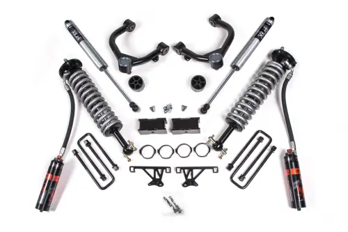 BDS Suspension - BDS772FDSC | BDS Suspension 3.5 Inch Lift Kit With Fox Performance Elite Coil Over For Chevrolet Silverado / GMC Sierra 1500 4WD (2019-2024) | Rear Fox 2.0 Performance Shocks