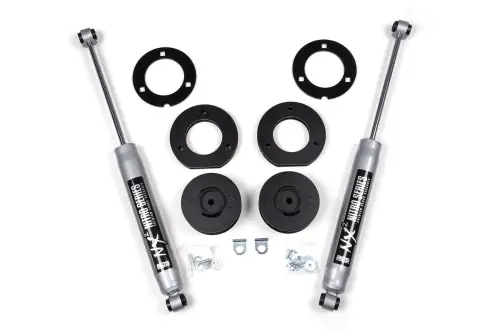 BDS Suspension - BDS791H | BDS Suspension 2 Inch Lift Kit For Chevrolet Avalanche/Suburban/Tahoe / GMC Yukon/Yukon XL 1500 4WD (2007-2019) | Rear NX2 Nitro Series Shocks