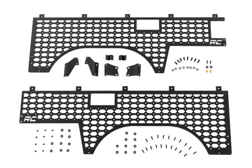 Rough Country - 73127 | Rough Country Molle Bed Mounting Panel For Toyota Tundra 2/4WD (2022-2024) | 5' 7" Bed