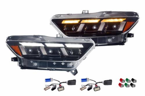 Morimoto - LF2-410 | Morimoto XB LED Headlights Gen II For Ford Mustang GT500 (2020-2022) / GT350/GT350R (2015-2020)