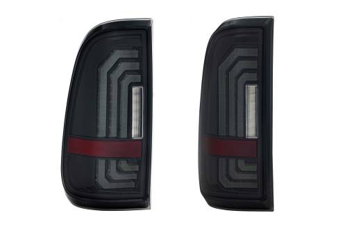 Morimoto - LF733 | Morimoto XB LED Tail Lights For Ford Super Duty F-250/F-350 (1999-2016) / F-150 (1997-2003) | Smoked