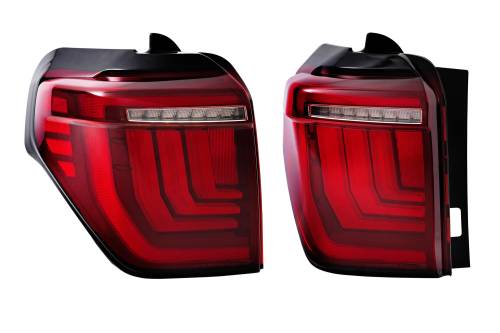 Morimoto - LF738 | Morimoto XB LED Tail Lights GEN II For Toyota 4Runner (2010-2024) | Red