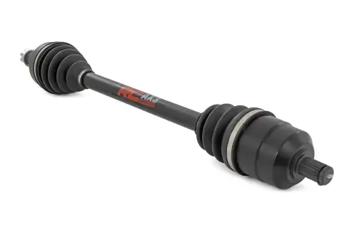 Rough Country - 93166 | Rough Country Heavy Duty Replacements Axle 4340 Chromoly AX3 For Polaris Ranger (2017-2022) | Front