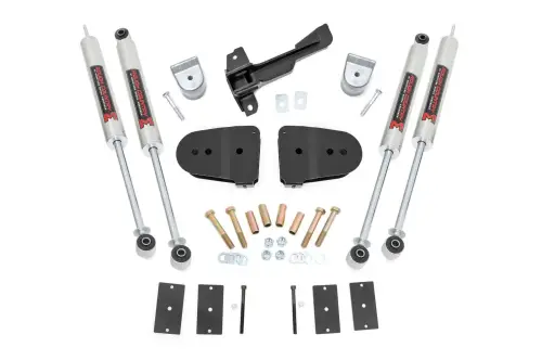 Rough Country - 44240 | Rough Country 3 Inch Lift Kit For Tremor Ford F-250 / F-350 Super Duty 4WD (2023-2024) | M1 Monotube Shocks