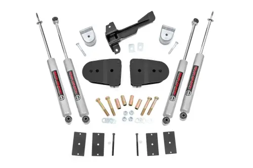 Rough Country - 44230 | Rough Country 3 Inch Lift Kit For Tremor Ford F-250 / F-350 Super Duty 4WD (2023-2024) | Premium N3 Shocks