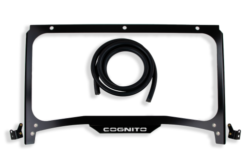 Cognito Motorsports - 360-91176 | Cognito Windshield Kit for Cognito 4 Seat Recreation Roll Cage (2019-2022 Polaris RZR XP4)