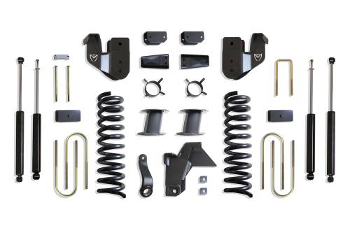 MaxTrac Suspension - K947585A | MaxTrac Suspension 8 Inch Lift Kit With Radius Arm Brackets & MaxTrac Shocks For Air Ride Ram 3500 4WD (2019-2024) | Diesel