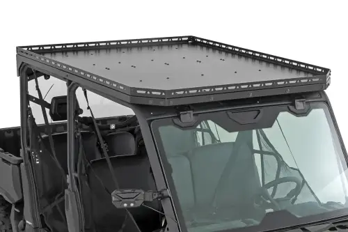 Rough Country - 97093 | Rough Country UTV Deck Roof For Can-Am Defender Max (2017-2024) | 4 Door