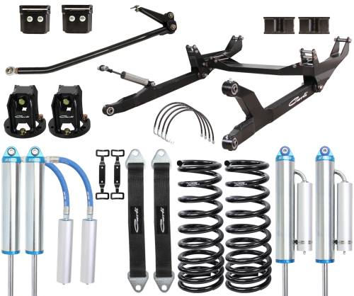 Carli Suspension - CS-DD30-6-03-D | Carli Suspension Dominator 6 Inch Lift Carli Tuned King 3.0 Remote Reservoir Shocks Package For Ram 2500/3500 4WD (2003-2009) | Diesel