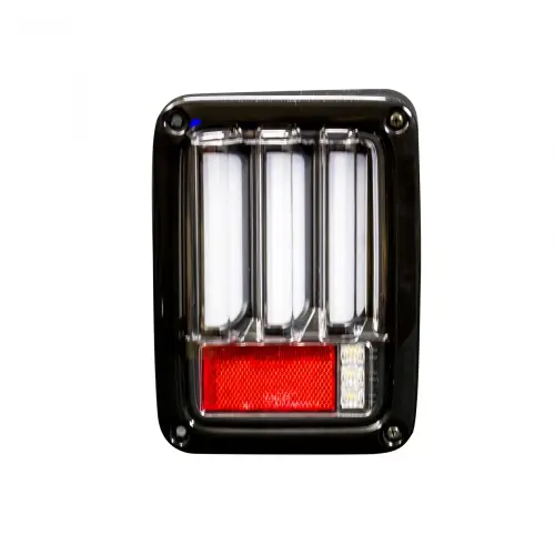 Recon Truck Accessories - 264234LEDCL | Recon Tail Lights OLED in Clear (2007-2018 Wrangler JK)