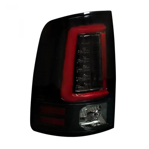 Recon Truck Accessories - 264369BK | Recon (Replaces OEM Halogen) Tail Lights OLED in Smoked (2009-2023 Ram 1500 Classic | 2010-2018 Ram 2500, 3500)