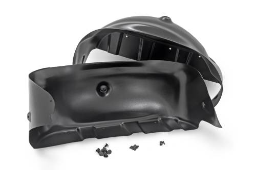 Rough Country - 4519A | Rough Country Rear Wheel Well Liners (2019-2025 Silverado 1500 2WD/4WD)