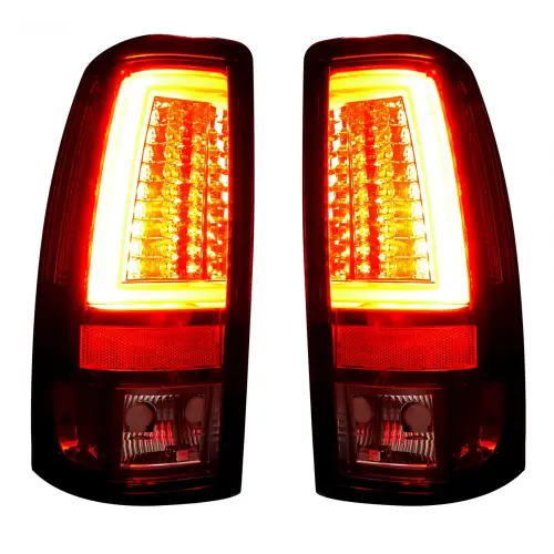 Recon Truck Accessories - 264373RD | Recon Tail Lights OLED in Red (1999-2007 Silverado, Sierra 1500, 2500, 3500)