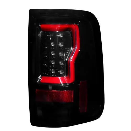 Recon Truck Accessories - 264378BK | Recon Tail Lights OLED in Smoked (2004-2008 F150)