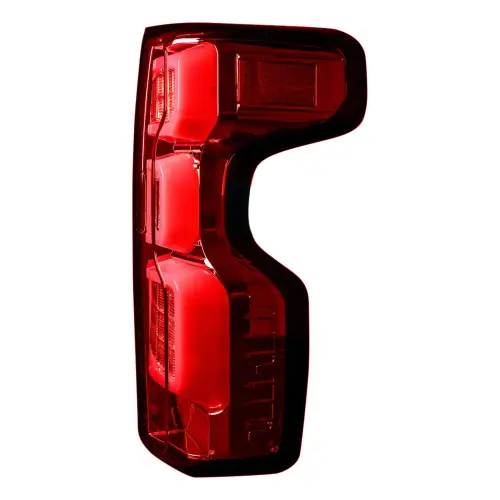 Recon Truck Accessories - 264397LEDRD | Recon (Replaces OEM LED) Tail Lights OLED in Red (2019-2023 Silverado 1500 | 2020-2023 Silverado 2500, 3500)