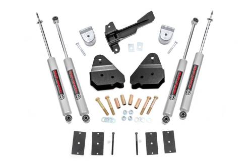 Rough Country - 41330 | Rough Country 3 Inch Lift Kit with Premium N3 Shocks (2019-2022 F250, F350 4WD | Tremor)