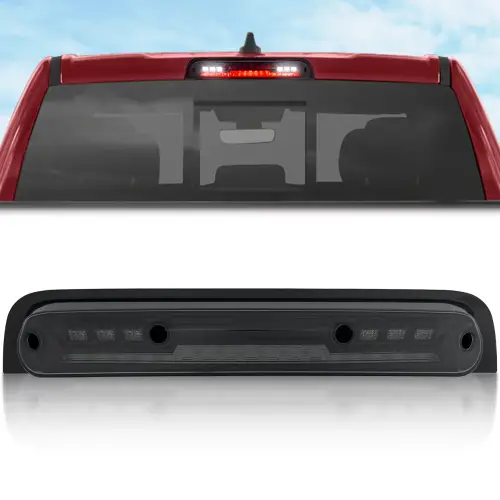 Recon Truck Accessories - 264102BK | Recon LED 3rd Brake Light Kit with White LED Cargo Lights in Smoked (2019-2024 Ram 1500)