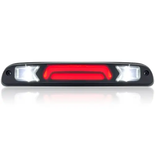 Recon Truck Accessories - 264116BKHPS | Recon LED 3rd Brake Light Kit with Ultra High Power Scanning CREE XML LEDs in Smoked (1999-2016 F250, F350 Super Duty | 1995-2003 Ranger, 2001-2005 Sport Trac)