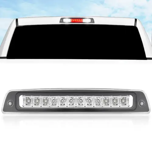 Recon Truck Accessories - 264117CL | Recon LED 3rd Brake Light Kit in Clear (1994-2001 Ram 1500 | 1994-2002 Ram 2500, 3500)