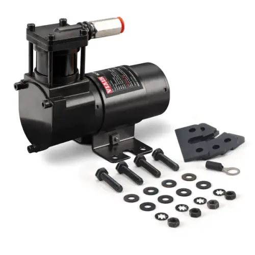 VIAIR - 00091 | VIAIR 98C Air Compressor 12 Volt In Stealth Black | 130 PSI, Max Air Tank Size 1.0 Gallon