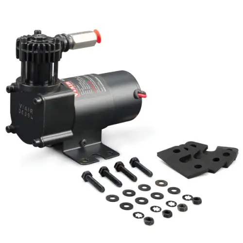 VIAIR - 00094 | VIAIR 95C Air Compressor 12 Volt In Stealth Black | 120 PSI, Max Air Tank Size 1.0 Gallon