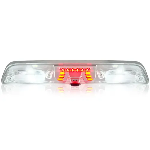 Recon Truck Accessories - 264129CAMCL | Recon LED 3rd Brake Light Kit CREE XML LEDs in Clear Fits Models with Cargo Bed Camera (2015-2024 F150 | 2017-2024 F250, F350 Super Duty | 2019-2024 Ranger | 2022-2024 Maverick)