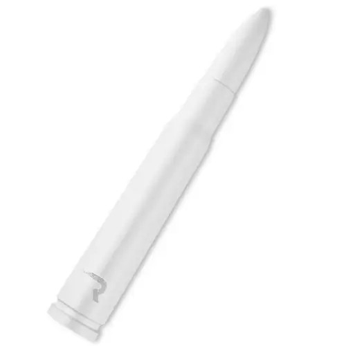 Recon Truck Accessories - 264ANT50WH | Recon .50 Cal Bullet Antenna (Fits OEM Factory Threaded Antenna) in White