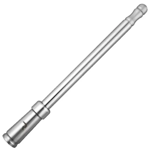 Recon Truck Accessories - 264ANTCH | Recon Aluminum 8" Antenna Mast (Fits OEM Factory Threaded Antenna) in Chrome