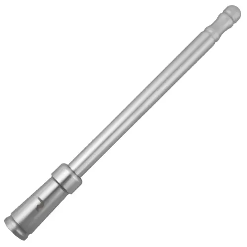 Recon Truck Accessories - 264ANTBR | Recon Aluminum 8" Antenna Mast (Fits OEM Factory Threaded Antenna) Brushed Aluminum