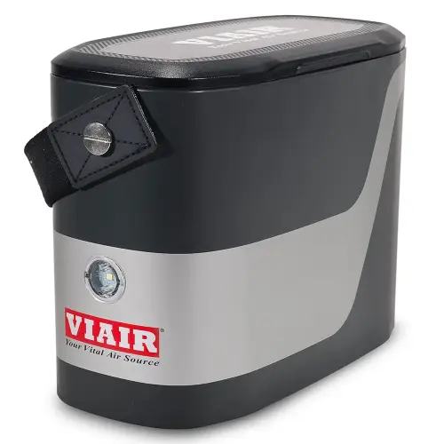 VIAIR - EVC75P | VIAIR Every Vehicle Carry 75P Digital Portable Compressor / Tire Inflator | 100 PSI, 12 Volt Accessory Power Port Plug