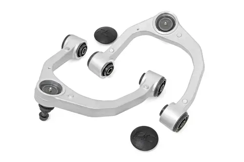 Rough Country - 74401 | Rough Country Forged Upper Control Arms For Toyota 4Runner (2010-2023) / Tacoma (2005-2023) | OE Upgrade | Aluminum Finish