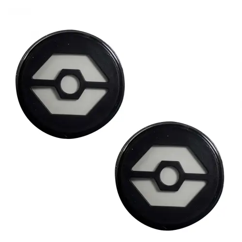 Recon Truck Accessories - 264334BK | Recon Round Front Turn Signal Lenses with Amber Hexagon Shaped OLED Design in Smoked (2007-2018 Wrangler JK)