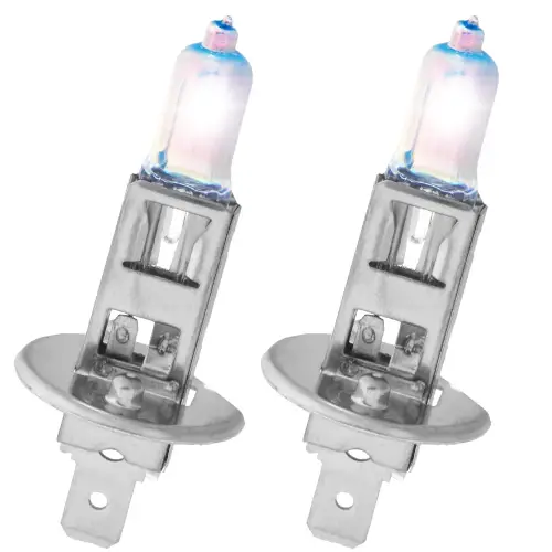 Recon Truck Accessories - 264H1PB | Recon H1 12V 55W Xenon Gas Filled Headlight Bulbs in Platinum Blue - 5600K Color