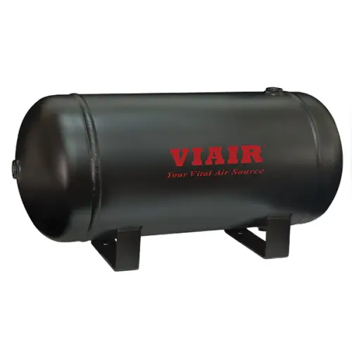 VIAIR - 91050 | VIAIR 5.0 Gallon Air Tank Rated For 150 PSI | With 2 1/4" And 2 3/8" NPT Ports