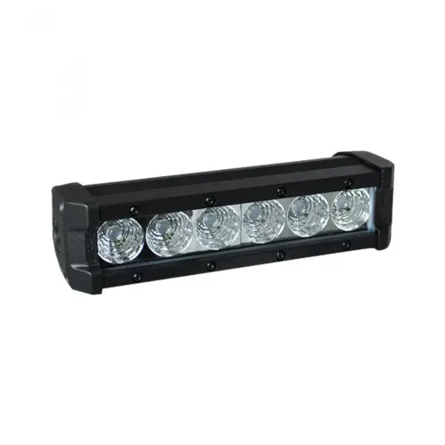 Recon Truck Accessories - 264507CL | Recon 2100 Lumen 8" Light Bar & Wiring Kit 6 5-Watt Square CREE XTE Square