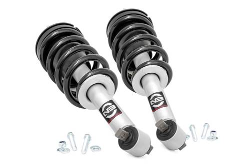 Rough Country - 501065_B | Rough Country 2 Inch N3 Loaded Leveling Struts (2021-2024 Suburban, Tahoe, Yukon 4WD | Gas Engine ONLY)