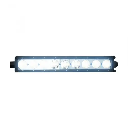 Recon Truck Accessories - 264510CL | Recon 6750 Lumen 18" Light Bar & Wiring Kit 9 5-Watt Square CREE XTE Square