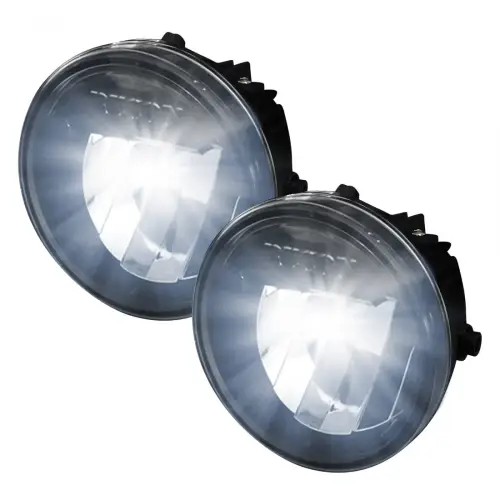 Recon Truck Accessories - 264513CL | Recon Fog Lights LED in Clear/Chrome (2009-2014 F150)