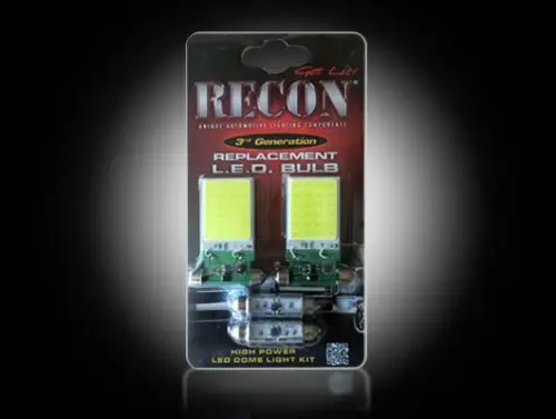 Recon Truck Accessories - 264162HP | Recon High Power LED Dome Light Replacement (2007-2014 Silverado, Sierra 1500, 2500, 3500)