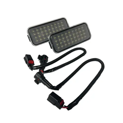 Recon Truck Accessories - 264332CL | Recon Ultra High Power Bed Rail / Cargo Area LED Light Kit - 2-Piece Set White LED in Clear (2020-2024 Tacoma)