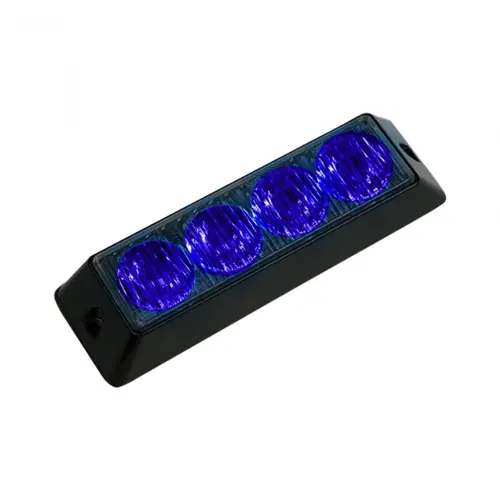 Recon Truck Accessories - 26422BL | Recon 4-Watt 19 Function Strobe Light 4-LED in Blue