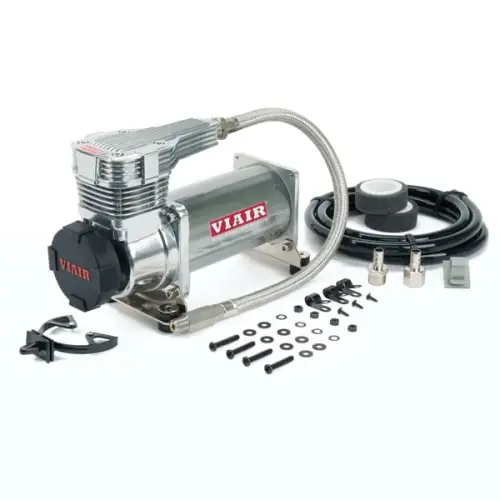 VIAIR - 42500 | VIAIR 425C Gen 2 Compressor / Tire Inflator 12 Volt In Platinum | 175 PSI, Max Air Tank Size 5.0 Gallon