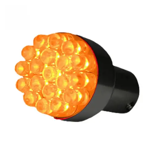 Recon Truck Accessories - 264209AM | Recon 1156 Unidirectional 19 LED Bulb in Amber