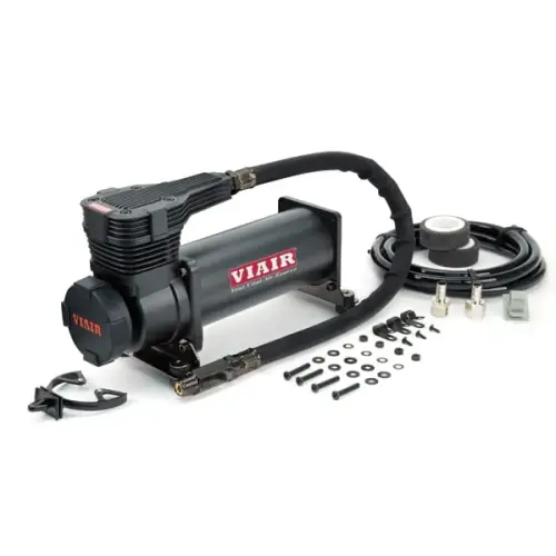 VIAIR - 48502 | VIAIR 485C Gen 2 Air Compressor 12 Volt In Stealth Black | 200 PSI, Max Air Tank Size 5.0 Gallon